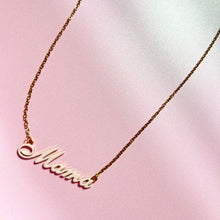 Load image into Gallery viewer, MAMA Name Plate Necklace