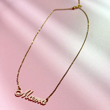 Load image into Gallery viewer, MAMA Name Plate Necklace
