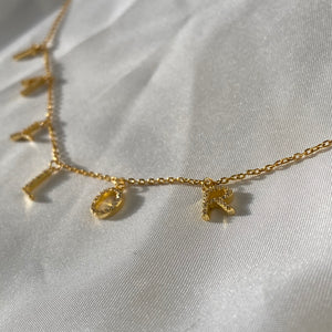 Name Drop Customized Necklace